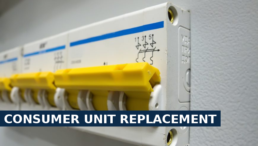 Consumer unit replacement Headley