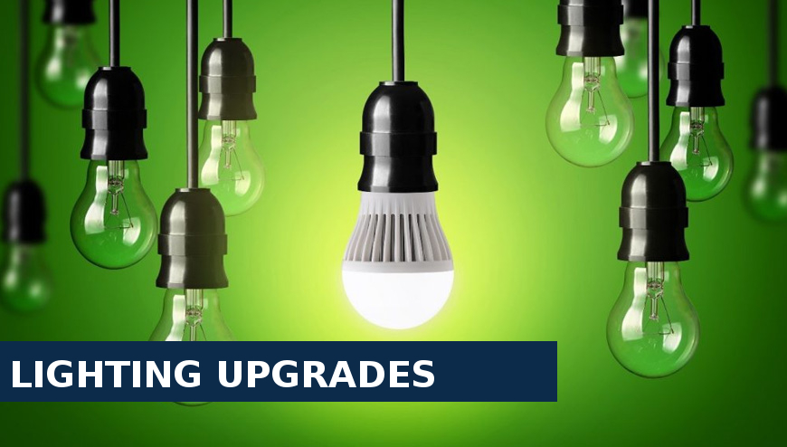 Lighting upgrades Headley